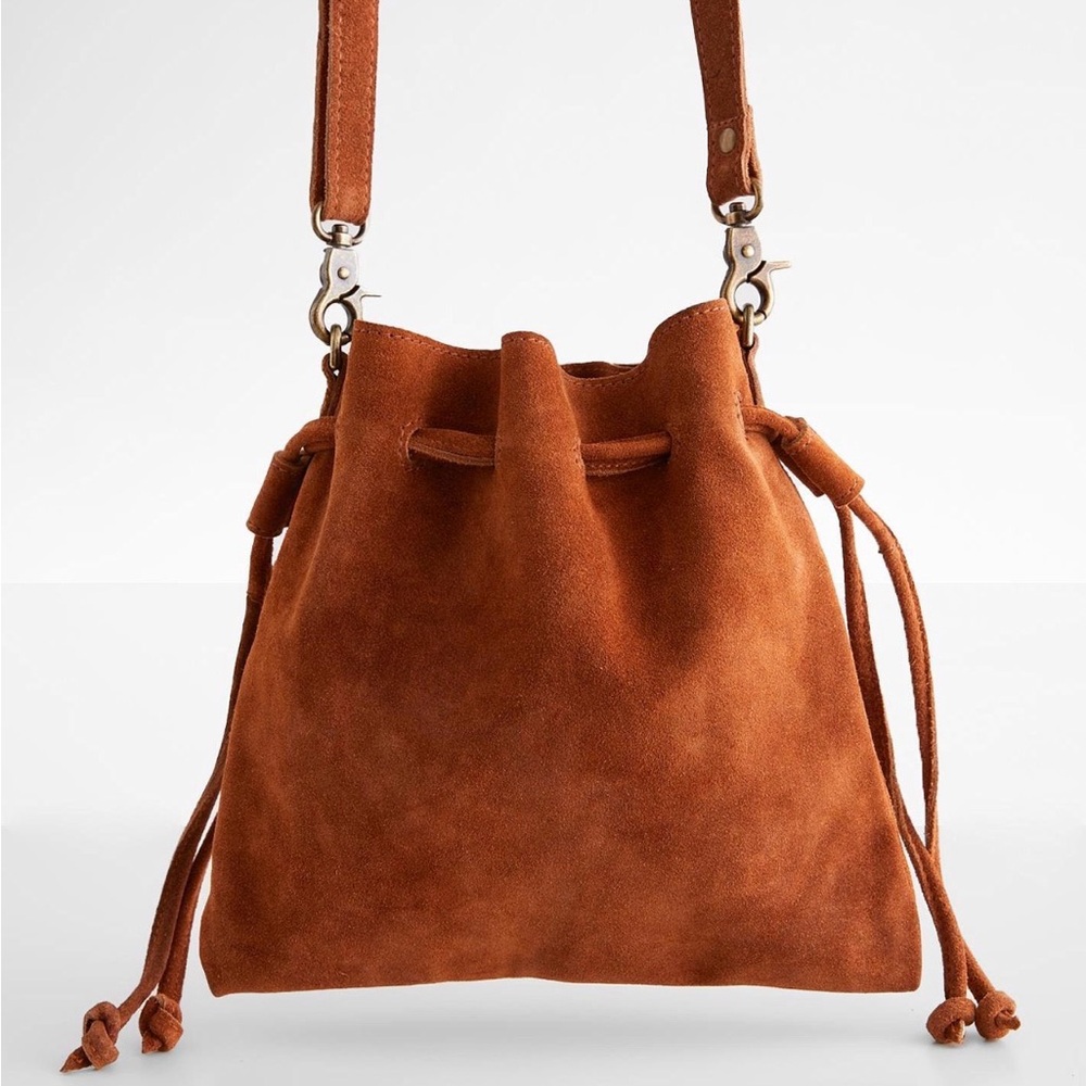 Free People Billie Suede Crossbody Bag